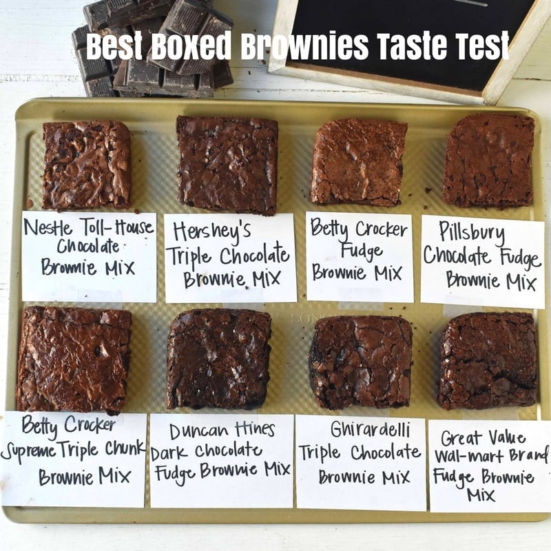The BEST Brownie Taste Test. Reviews of the best boxed brownies in the grocery store. How to find the most popular brownie mixes. The ultimate boxed brownie mix taste test. Find out which chocolate brownie mix was the taste test winner! www.modernhoney.com