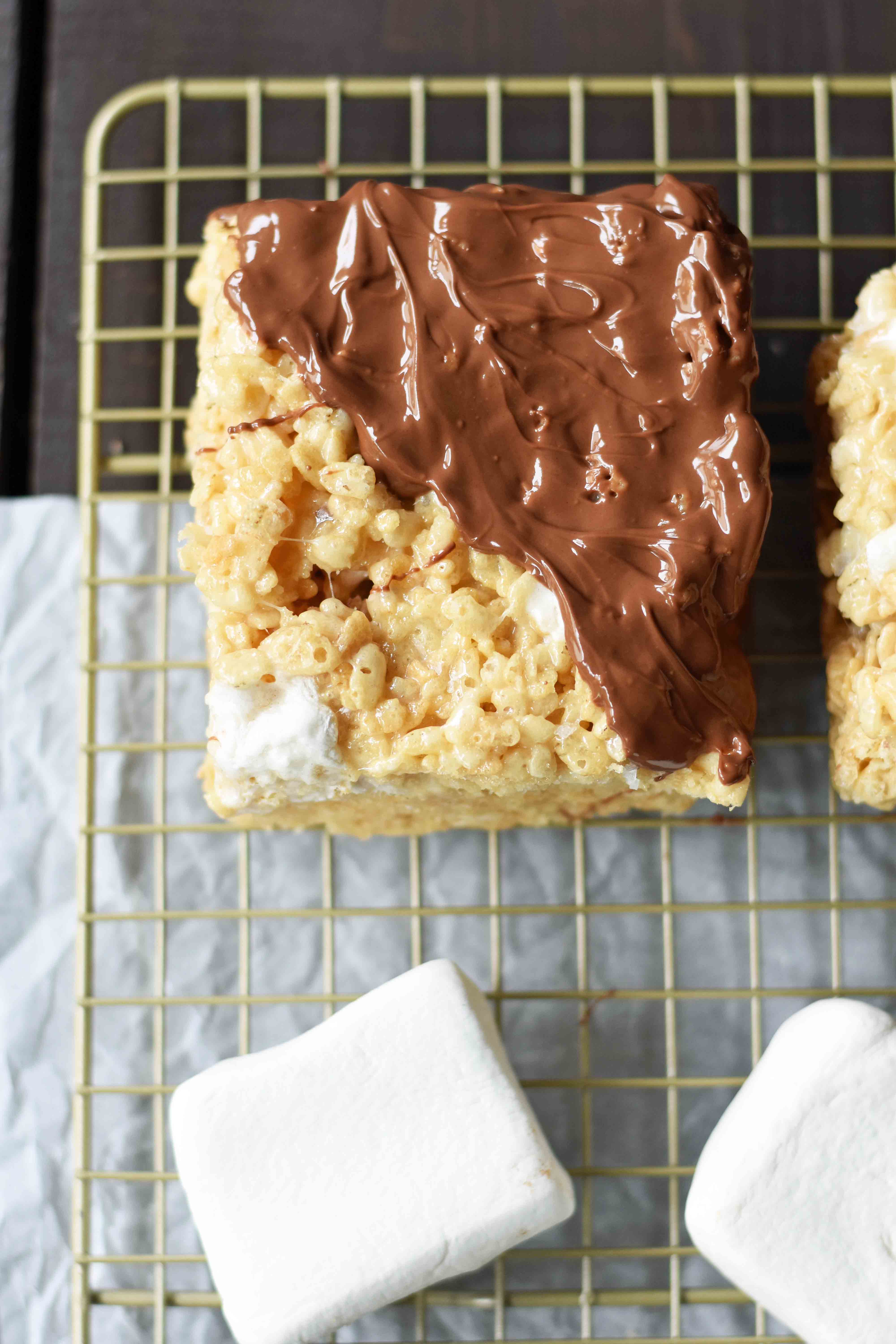 Chewy, Gooey Golden Rice Krispie Treats - Once Upon a Chef