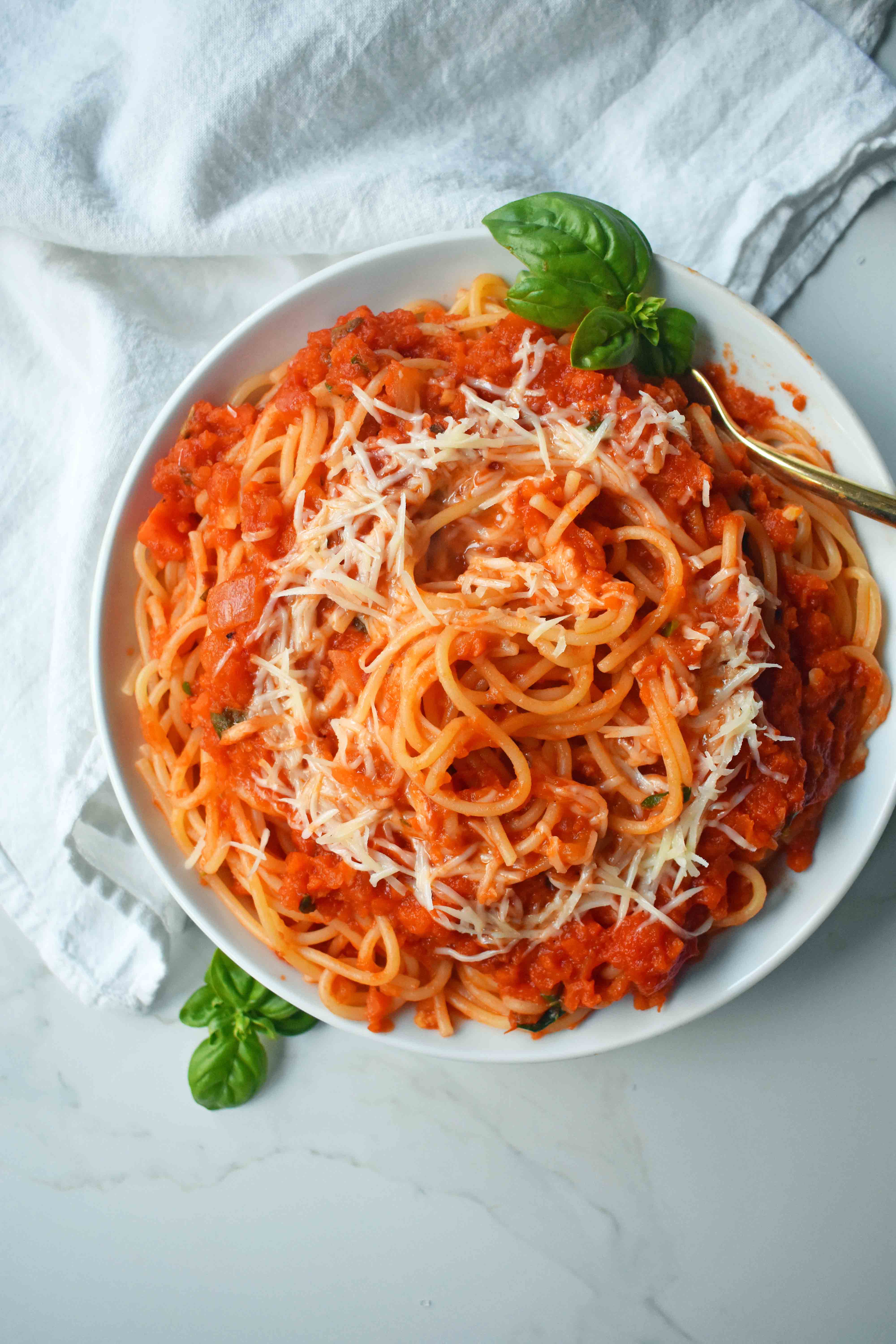 Homemade Marinara Spaghetti Sauce