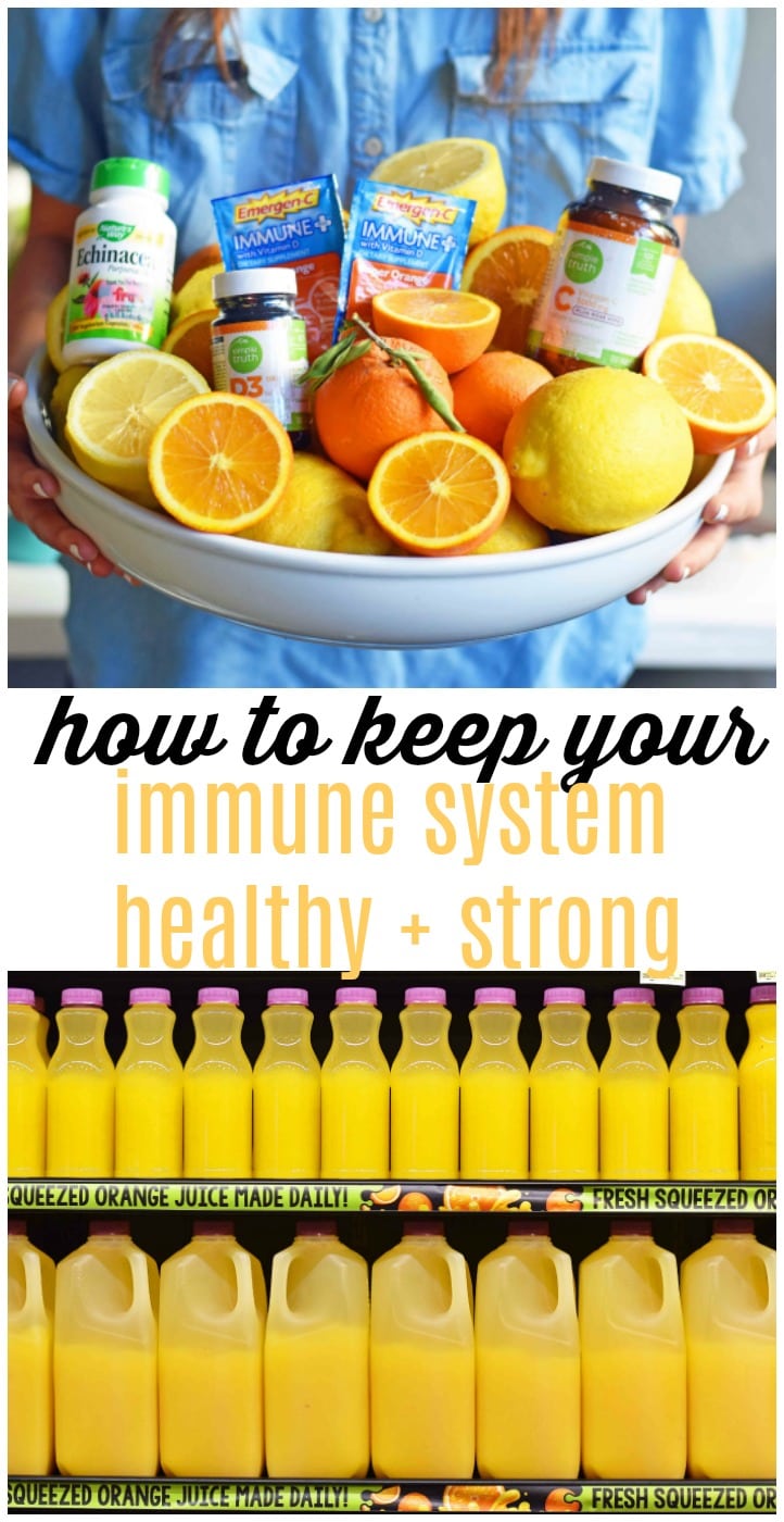 Ways to Keep Your Immune System Healthy and Strong. How to boost immune system. Ideas of Immune system boosters to keep you from getting sick. How to fight off illness and keep immune system strong and healthy. www.modernhoney.com