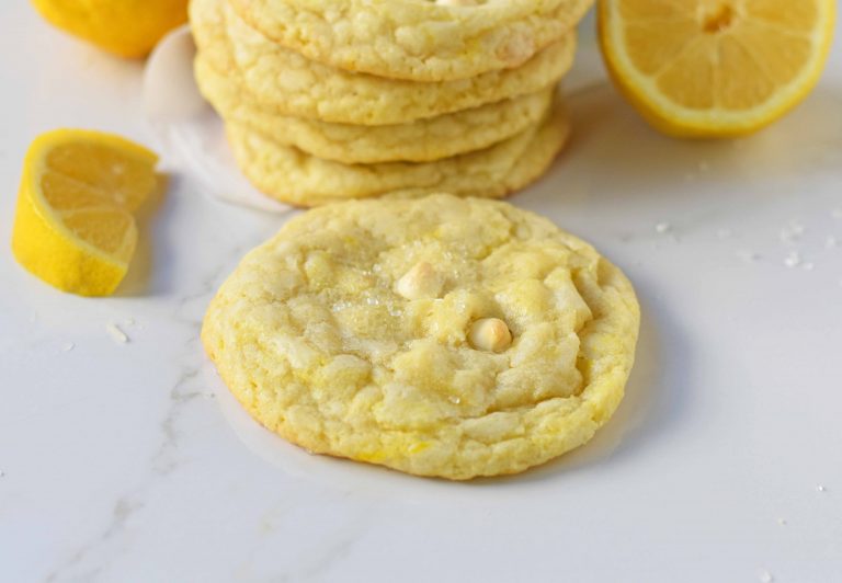 Lemon White Chocolate Chip Cookies Modern Honey