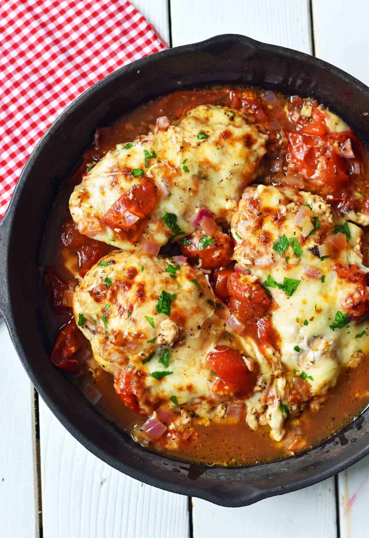 Baked Caprese Chicken