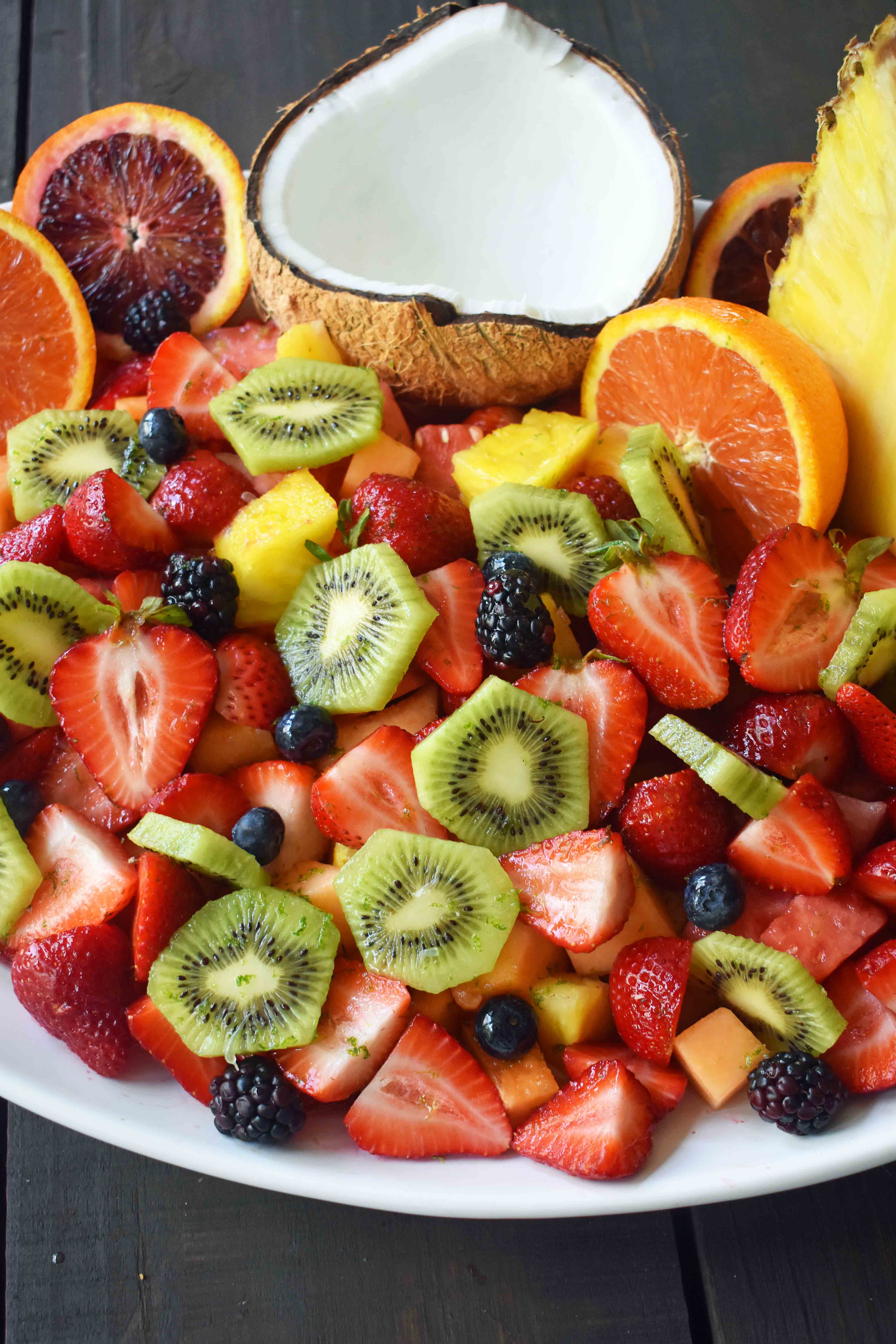 Fruit Salad {With the Best Dressing}