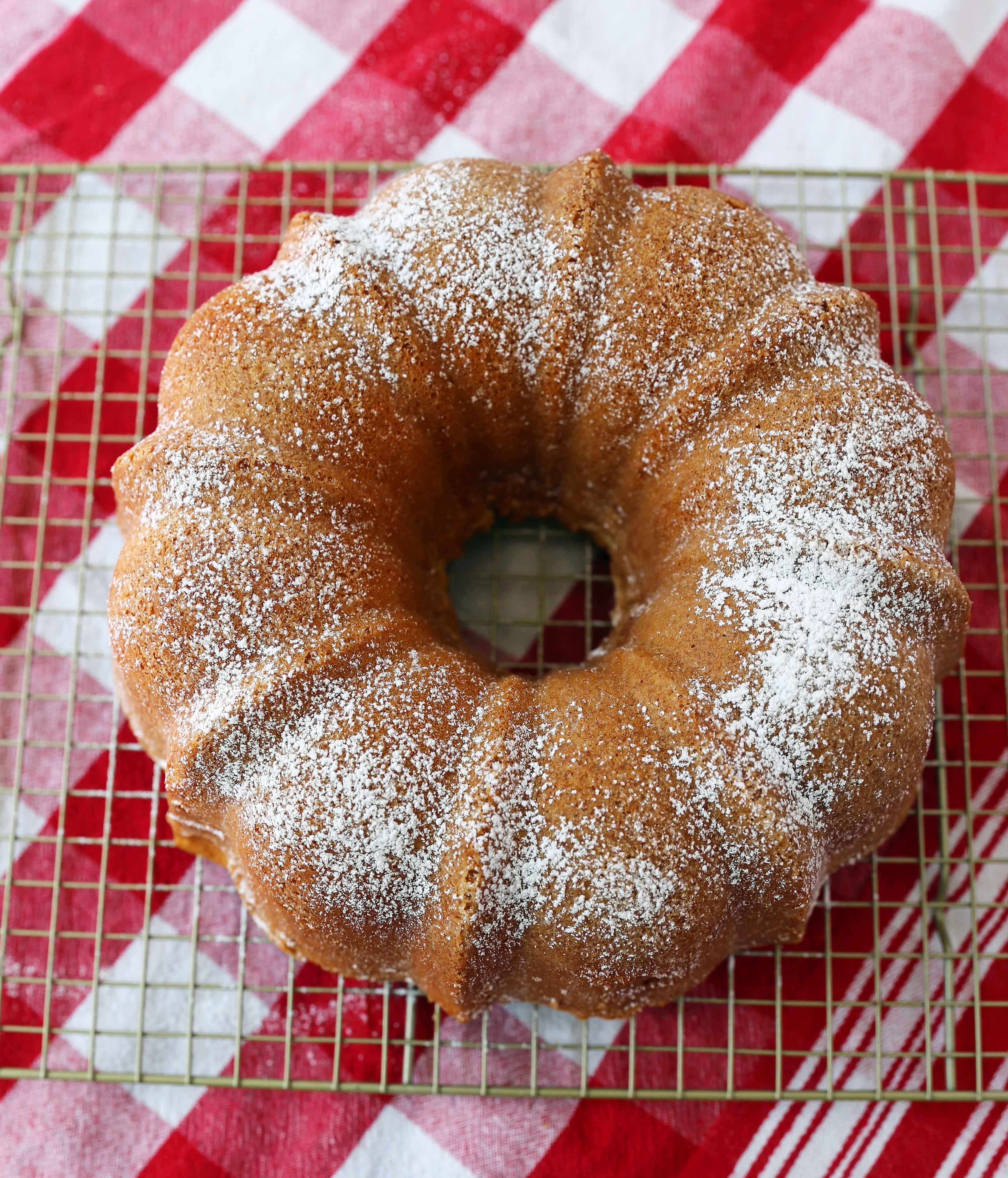 The BEST Cream Cheese Pound Cake. How to make the perfect pound cake in a bundt pan. Buttery cream cheese pound cake goes with everything! This is such a popular cake that is wonderful on its own or in a trifle or berry compote. www.modernhoney.com #poundcake #bundtcake #cake #creamcheesecake