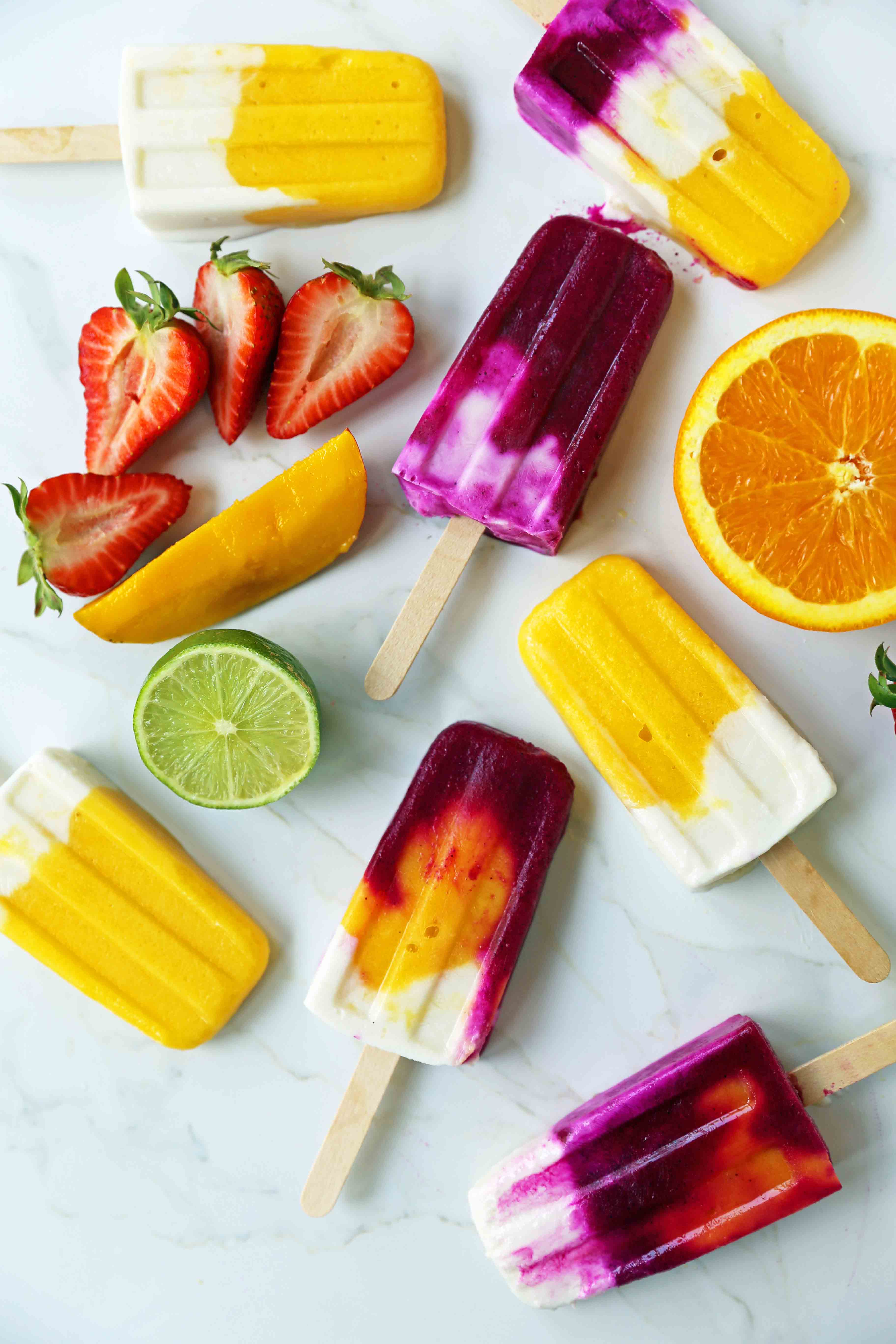 Fruit Popsicles Recipe - How To Make Fruit Popsicles