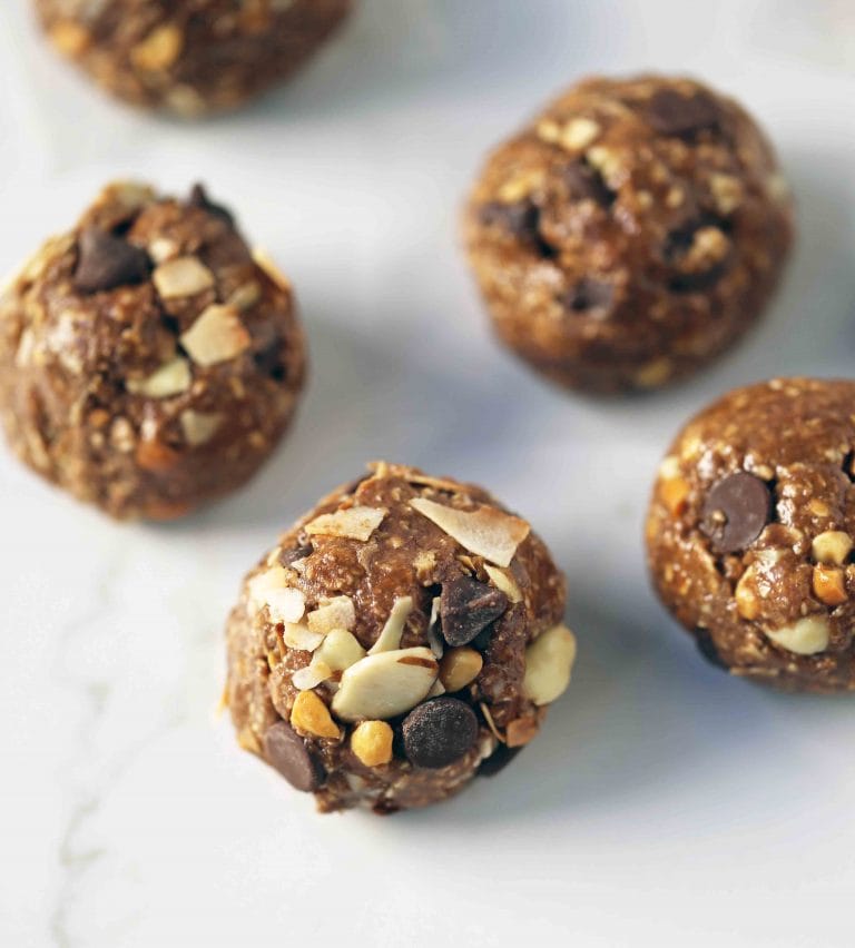 NoBake Protein Energy Balls Modern Honey