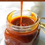 Homemade Salted Caramel Sauce. Sea Salt Caramel Sauce is the perfect ice cream topping. How to make the best caramel sauce at home. www.modernhoney.com #caramel