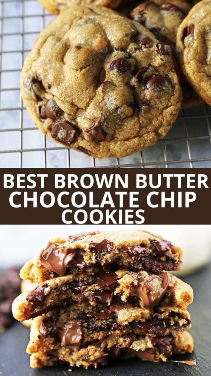 Best Brown Butter Chocolate Chip Cookie Recipe. How to make the best salted brown butter chocolate chip cookies at home. These chocolate chip cookies have rich, toffee notes with chocolate chunks. Saucepan chocolate chip cookie recipe.