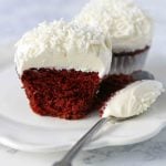 Red Velvet Cupcakes. The Best Red Velvet Cupcake Recipe with Cream Cheese Frosting. All of the tips and tricks for making perfect red velvet cupcakes every single time! www.modernhoney.com #redvelvet #redvelvetcupcakes #redvelvetcupcake