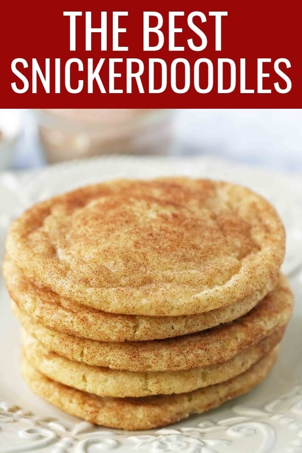 The Best Snickerdoodle Cookie Recipe. Soft and Chewy Snickerdoodle Cookies. The popular cinnamon-sugar soft and chewy sugar cookie recipe. A recipe that has been in the family for over 30 years! #snickerdoodle #snickerdoodles #snickerdoodlecookies #snickerdoodlecookie #cookie #cookies #christmascookies #christmascookies www.modernhoney.com