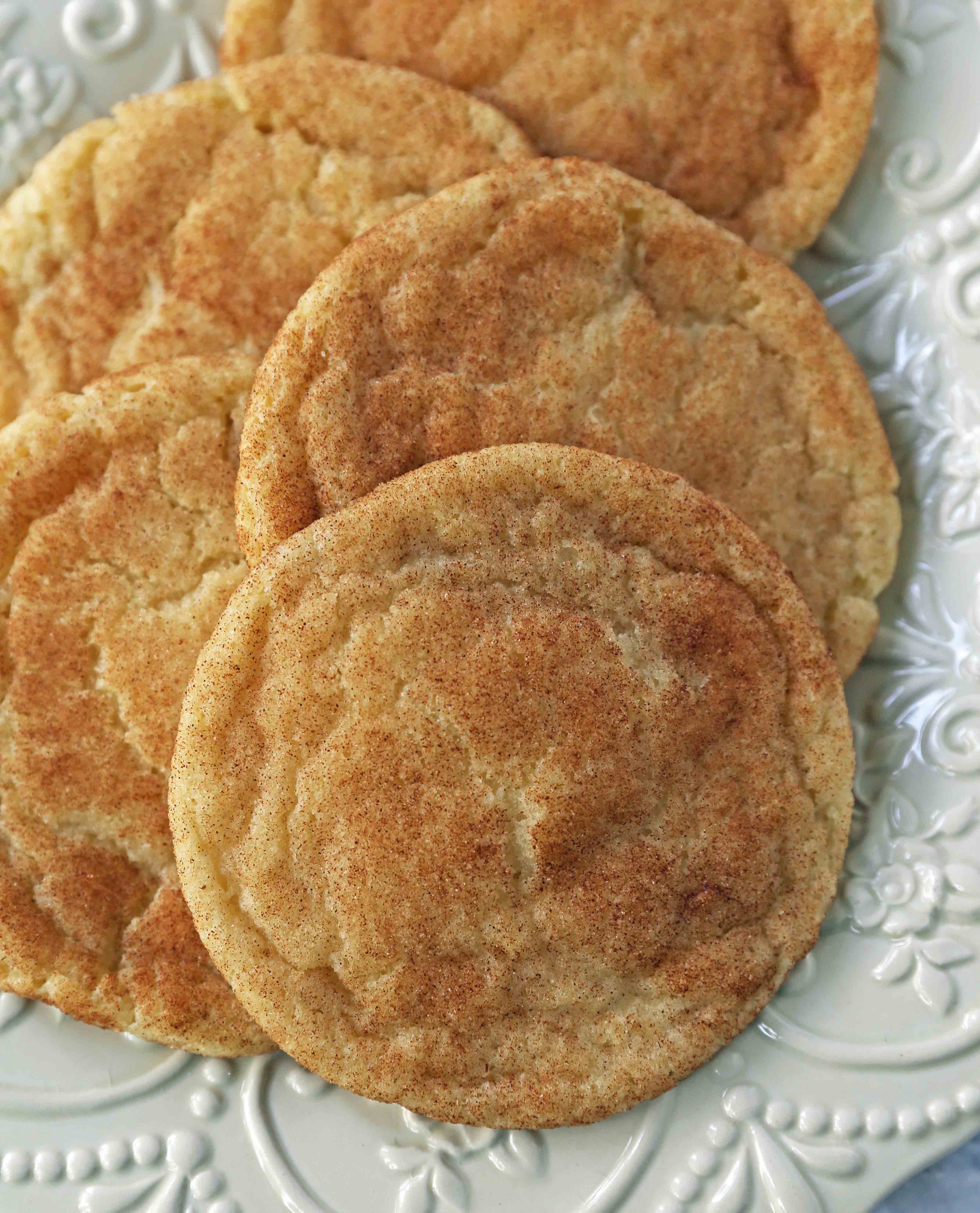 The Best Snickerdoodle Cookie Recipe. Soft and Chewy Snickerdoodle Cookies. The popular cinnamon-sugar soft and chewy sugar cookie recipe. A recipe that has been in the family for over 30 years! #snickerdoodle #snickerdoodles #snickerdoodlecookies #snickerdoodlecookie #cookie #cookies #christmascookies #christmascookies www.modernhoney.com