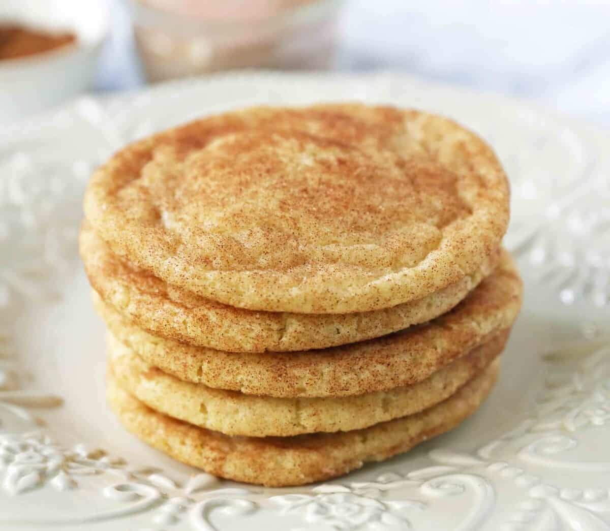 The Best Snickerdoodle Cookie Recipe Modern Honey