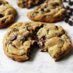 The BEST Chocolate Chip Cookie Recipe. How to make the best chocolate chip cookies in the world. These are hands down the most perfect chocolate chip cookies! Tips and tricks for making the best chocolate chip cookies. www.modernhoney.com #cookie #cookies #chocolatechipcookie #chocolatechipcookies #homemade #cookierecipe #bestchocolatechipcookies