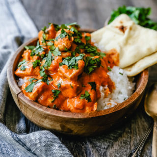 Indian Butter Chicken A popular Indian dish made with tender chicken simmered in a rich, Indian spiced tomato cream sauce I love introducing my kids to unique flavor combinations and Indian food is no exception. Butter chicken is one of their most requested dishes!