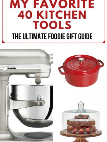 My Favorite Kitchen Tools. Gifts for the kitchen. Kitchen Gift Guide. Gifts for a foodie. Foodie Gift Guide. Best Kitchen Tools.