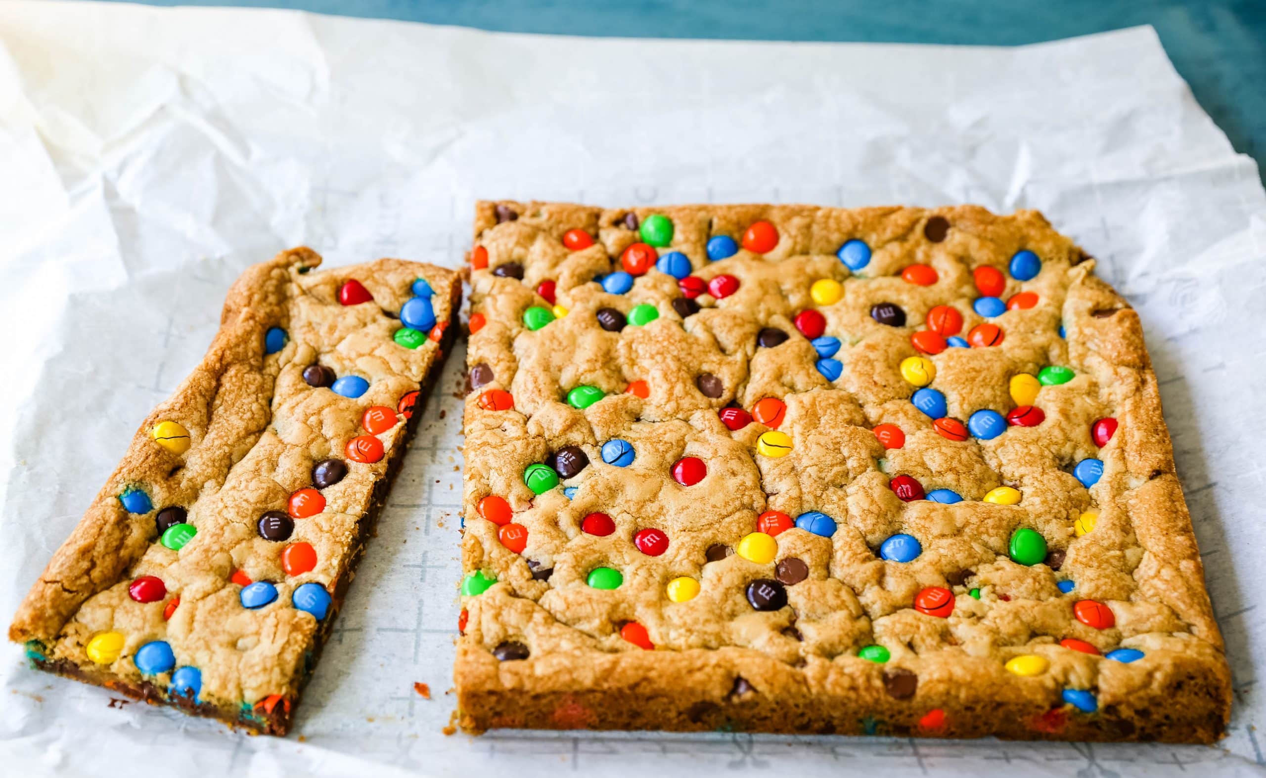 Candy Bar Cookie Bars – Modern Honey