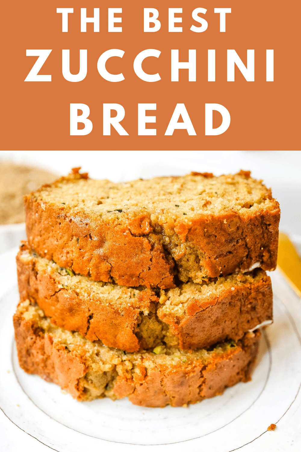 Zucchini Bread. This moist, sweet zucchini bread with a touch of spice is the best zucchini bread recipe out there!  www.modernhoney.com #zucchinibread #zucchini #quickbread #bread