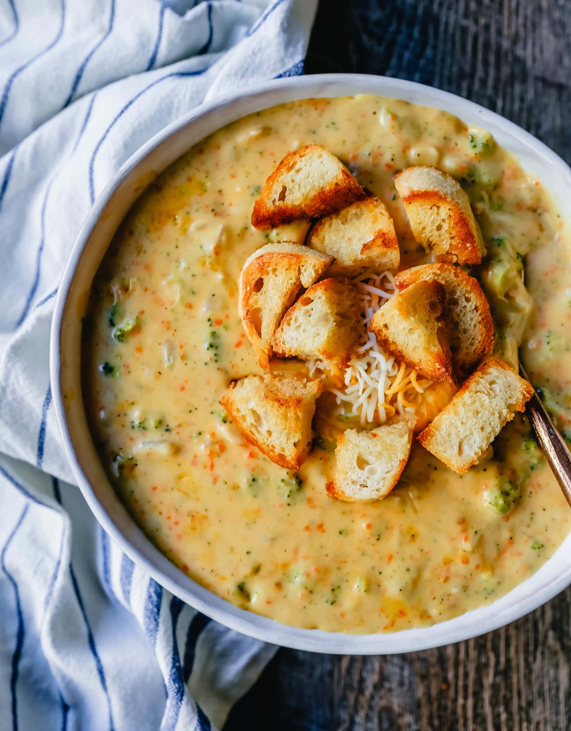 Broccoli Cheddar Soup – Modern Honey