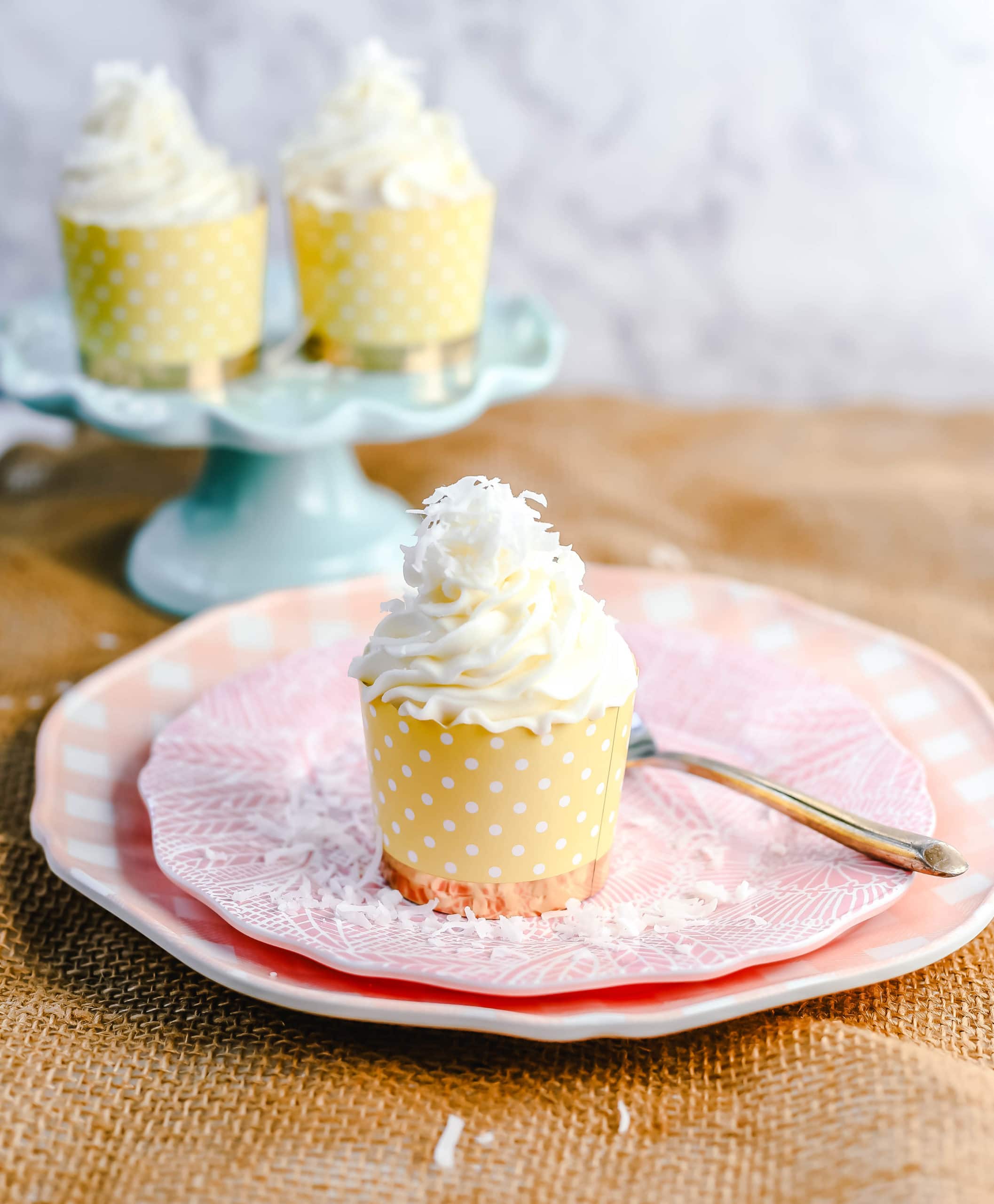 Be DifferentAct Normal: Neapolitan Coconut Cupcakes