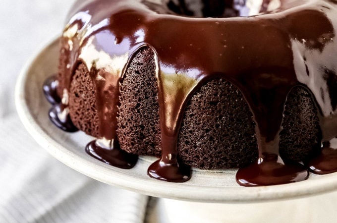 The Best Chocolate Bundt Cake Moist, decadent, rich chocolate bundt cake with a silky chocolate glaze. How to make the perfect chocolate bundt cake recipe! #chocolate #bundtcake #chocolatebundtcake #chocolatecake #cake