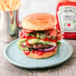 The Ultimate Burger. Tips and tricks for grilling up the perfect burger. How to make the best burger. How to grill a burger. Grilling a burger tips. #grilling #burger #burgers