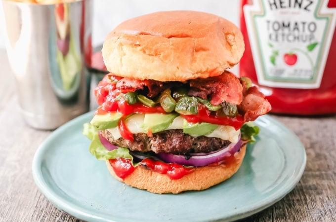 The Ultimate Burger. Tips and tricks for grilling up the perfect burger. How to make the best burger. How to grill a burger. Grilling a burger tips. #grilling #burger #burgers