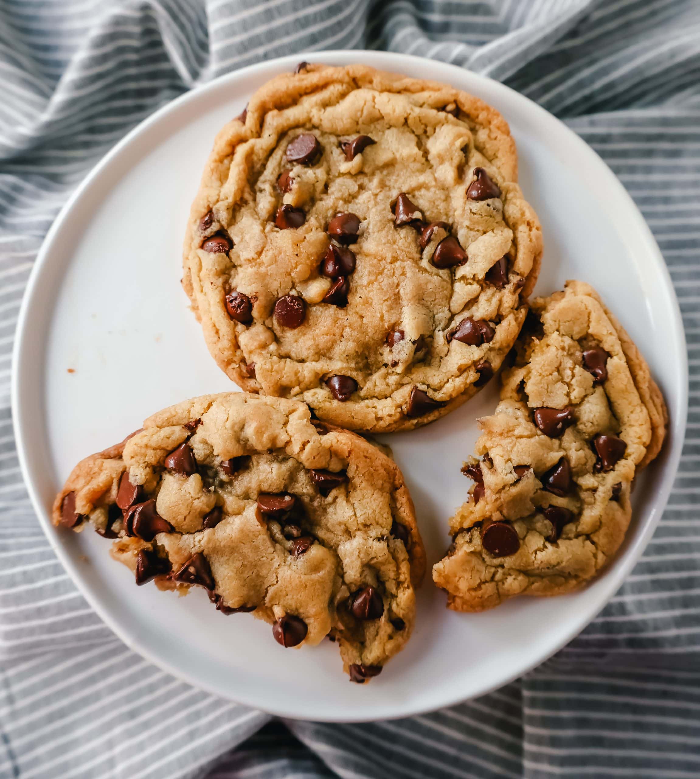 Brown Sugar Chocolate Chip Cookies - Dessert for Two