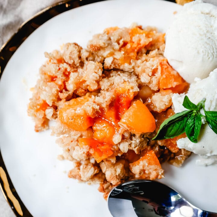 Fresh Apricot Crisp Modern Honey