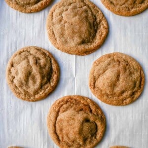 Soft, chewy Brown Sugar Cookies made with rich dark brown sugar make the chewiest cookie! This brown sugar cookie tastes like a rich chocolate chip cookie without chocolate chips.