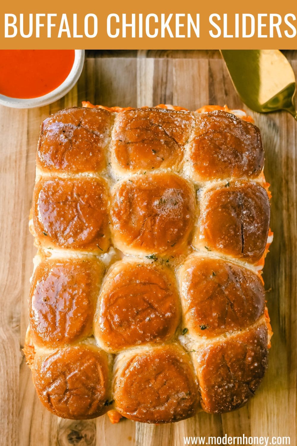 Buffalo Chicken Sliders Modern Honey