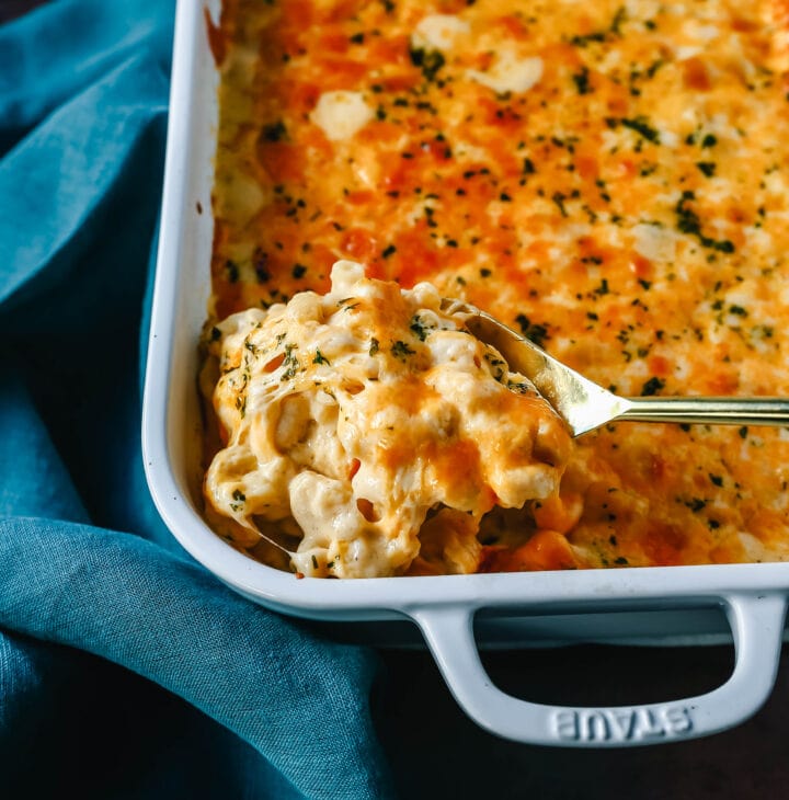 Ultimate Creamy Baked Macaroni and Cheese - Seasons and Suppers