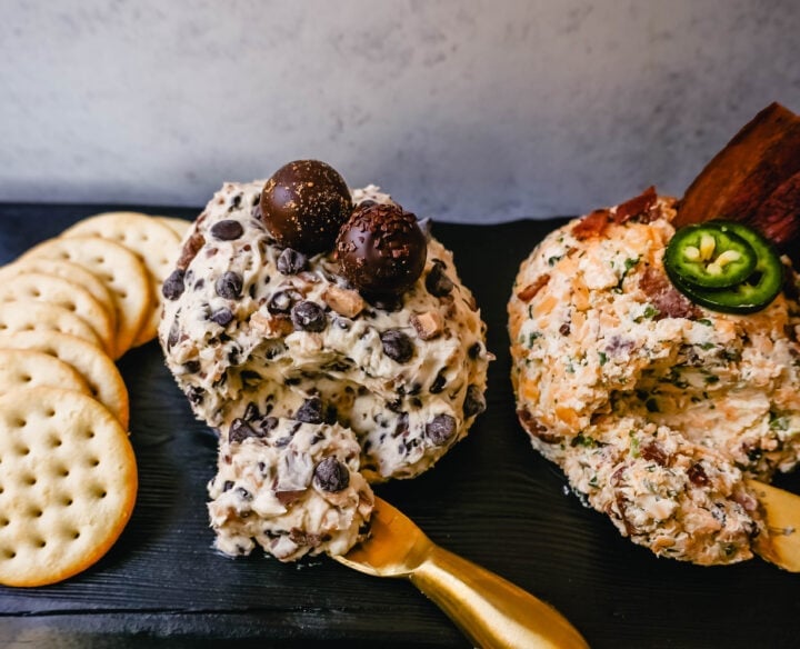 Chocolate Chip Cream Cheese Ball. How to make a sweet cream cheese ball. 