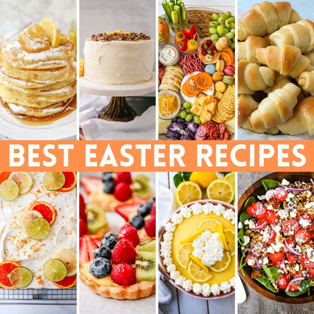 I am sharing the BEST EASTER RECIPES. Are you wondering what to serve on Easter? Here are 80 Easter Recipes from Easter Breakfast and Brunch to Easter Side Dishes to Easter Dinner Recipes to Easter Dessert Recipes. I have you covered!
