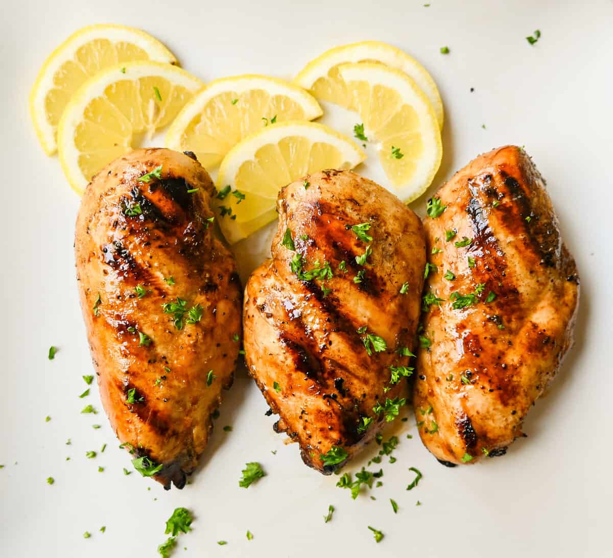 The Best Chicken Marinade Recipe makes chicken extra juicy and flavorful. This savory grilled chicken marinade makes the perfect mouthwatering grilled chicken! Everyone loves this 5-star-rated chicken marinade.