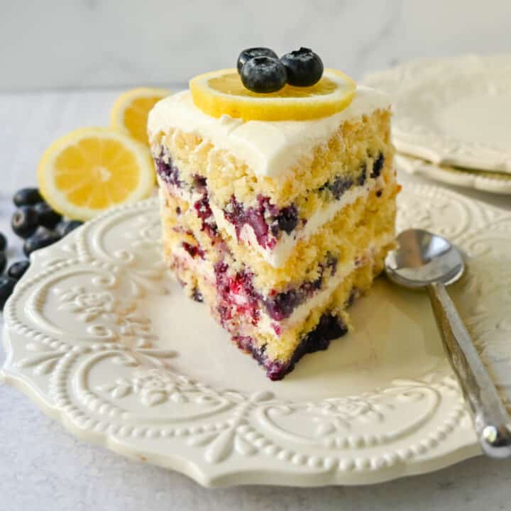 Lemon Blueberry Cake – Modern Honey