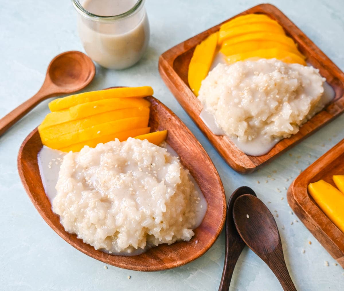 Quick, easy, and perfectly sweet homemade sticky rice with fresh mango. How to make this famous Thai mango sticky rice dessert with simple ingredients.