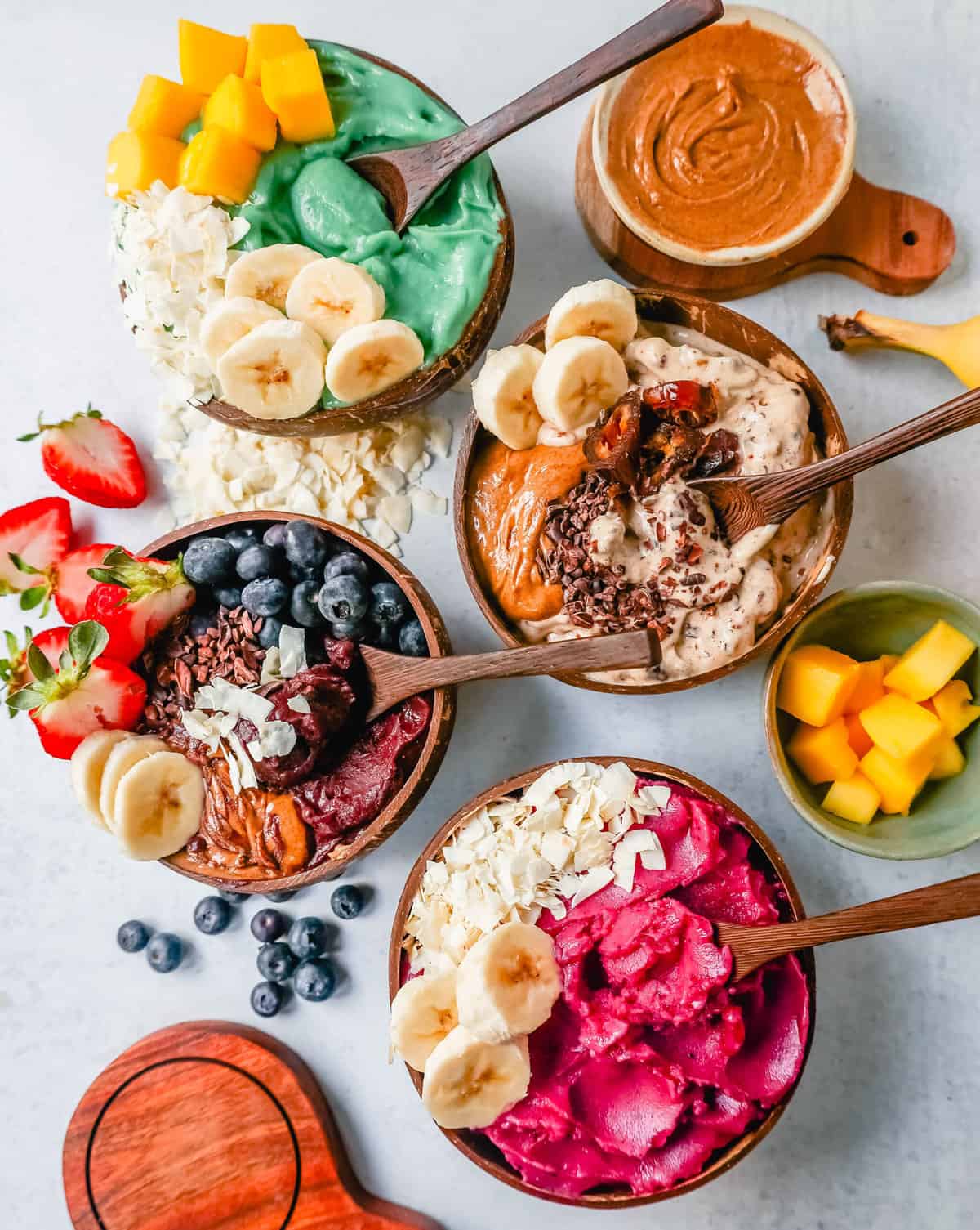 Yogurt Bowl Recipe with Honey, Turmeric, Pistachios, and Strawberries