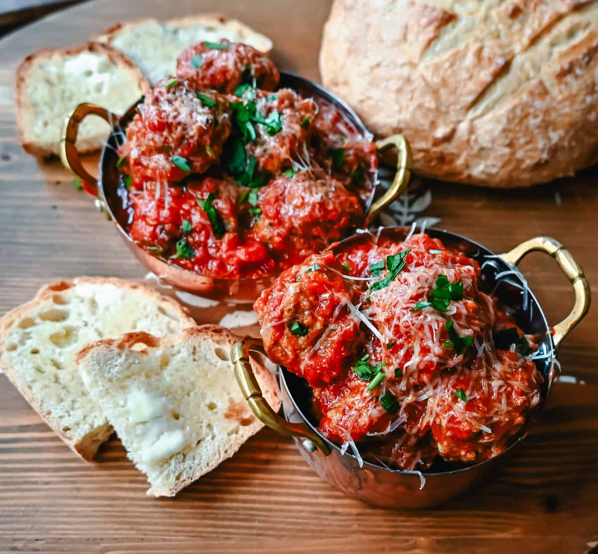 How to master the art of making easy homemade meatballs. This is the best homemade meatball recipe made with fresh ingredients! I will share all of my secrets to making the most perfect meatballs.