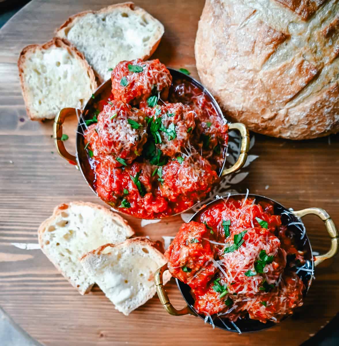 How to master the art of making easy homemade meatballs. This is the best homemade meatball recipe made with fresh ingredients! I will share all of my secrets to making the most perfect meatballs.