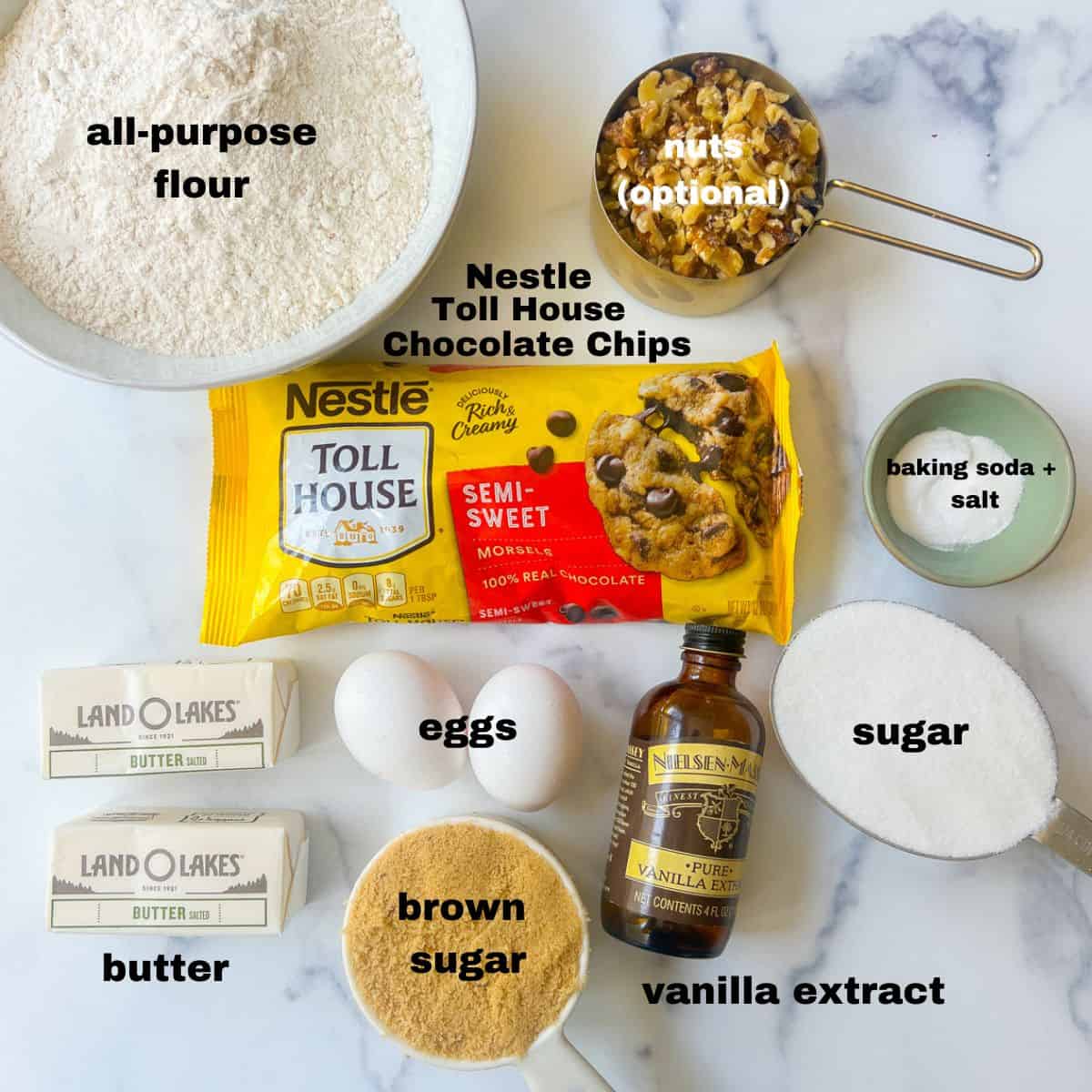 Nestle Toll House Chocolate Chip Cookie Ingredients. The Best Nestle Toll House Cookie Recipe. How to make the classic Nestle Chocolate Chip Cookie Recipe. This is one of the most popular soft chocolate chip cookie recipes in the world! 