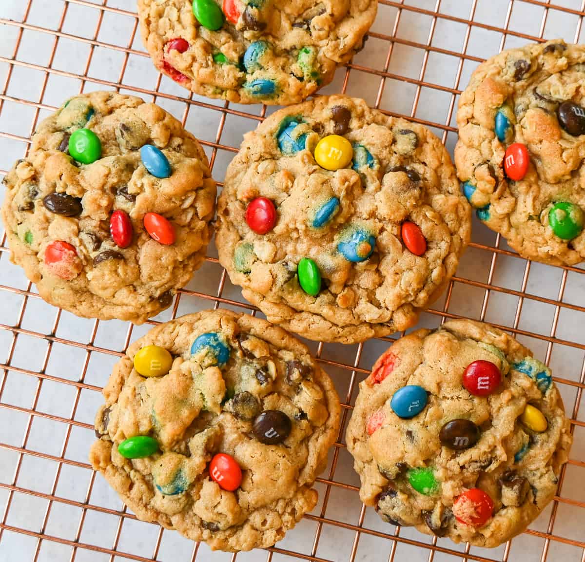 Best Monster Cookies. The Best Peanut Butter Monster Cookies are made with creamy peanut butter, hearty oats, chocolate chips, and M&M's. These soft and chewy Monster cookies are loved by everyone...especially peanut butter enthusiasts!