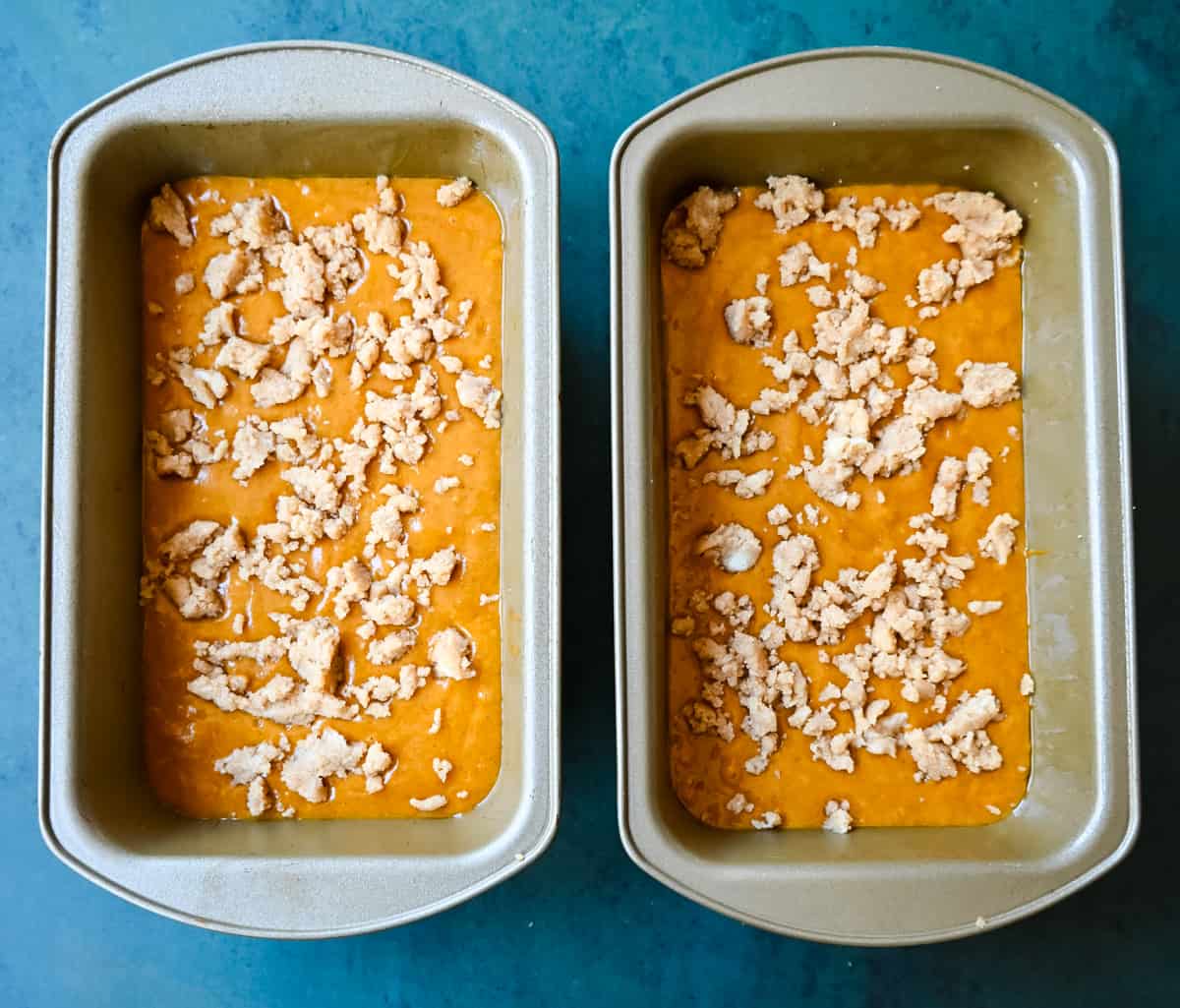 Pumpkin Bread with Brown Sugar Streusel