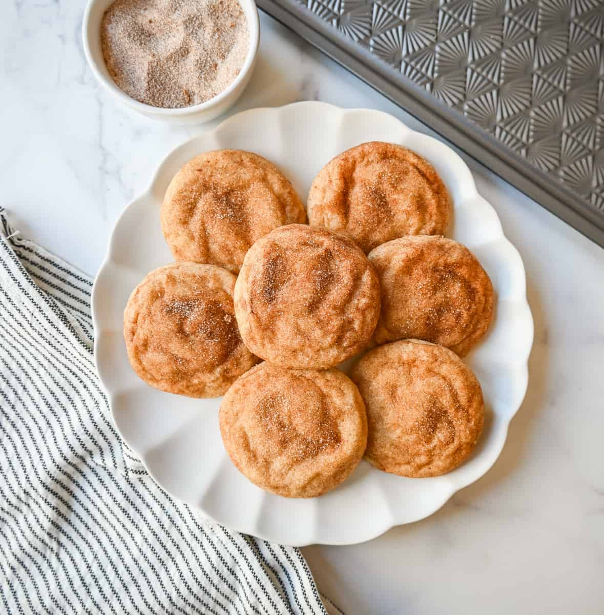 The Best Snickerdoodle Cookie Recipe. The popular cinnamon-sugar soft and chewy sugar cookie recipe. Tips and tricks for making the best snickerdoodle cookie recipe that always receives rave reviews. A recipe that has been in the family for over 30 years!