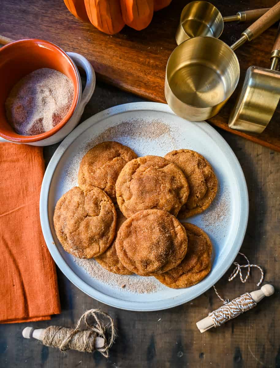 Best Pumpkin Snickerdoodles. These are the best soft and chewy pumpkin snickerdoodles. You will love this soft brown butter pumpkin cinnamon sugar cookie and will become your new favorite Fall pumpkin cookie recipe.