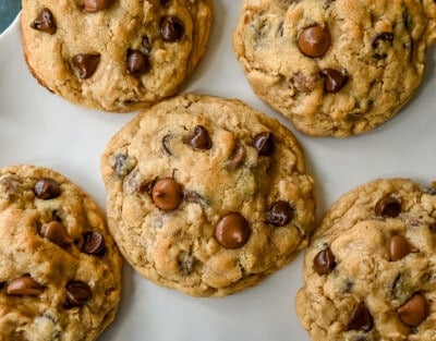 Bakery Style Oatmeal Chocolate Chip Cookies – Modern Honey