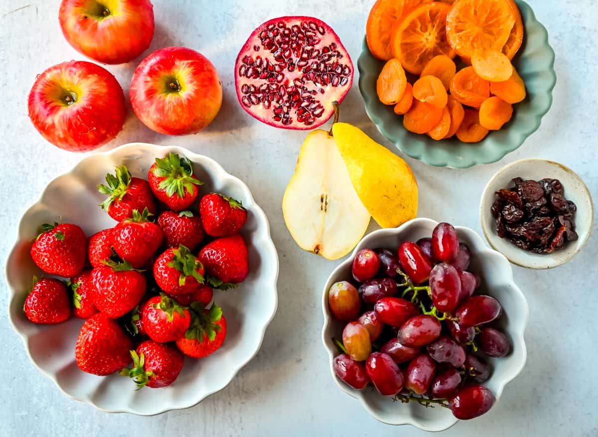 Fruits for Charcuterie Board