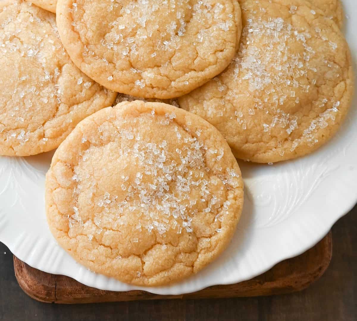 Best Soft Sugar Cookies. This is the best soft and chewy sugar cookie recipe that is so quick and easy. A classic sugar cookie recipe that doesn't even need frosting! 
