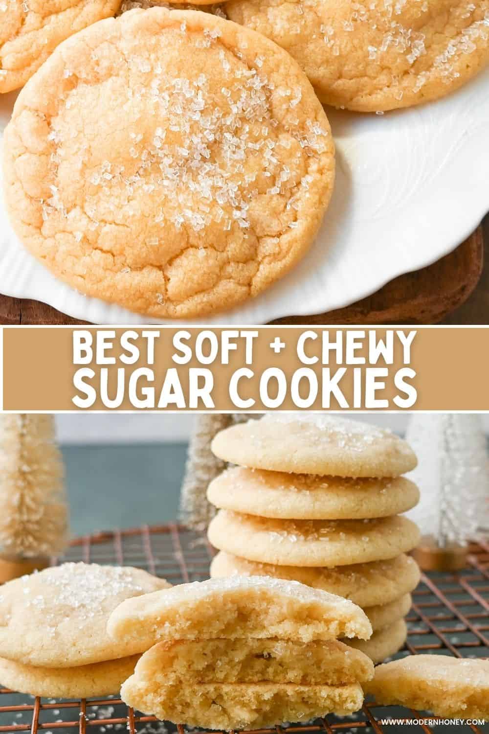 Best Soft Sugar Cookies. This is the best soft and chewy sugar cookie recipe that is so quick and easy. A classic sugar cookie recipe that doesn't even need frosting!