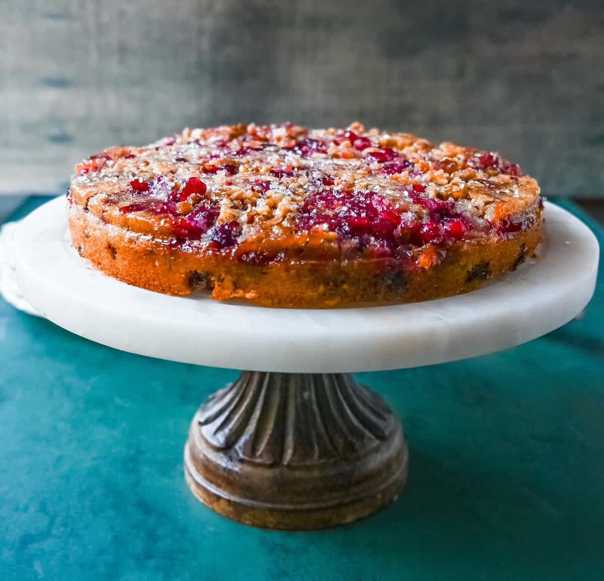 Nantucket Cranberry Pie. This popular dessert is a moist almond cake paired with tart cranberries and nuts that is a staple at holiday gatherings. The cranberry cobbler is always a hit and pairs so well with fresh whipped cream or vanilla bean ice cream.