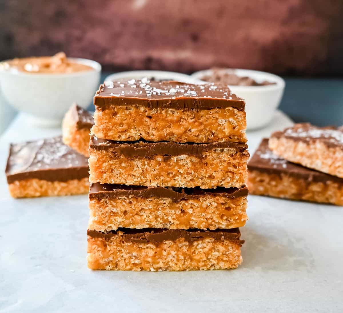 Best Scotcheroos Recipe. A popular dessert bar made with chocolate, peanut butter, butterscotch, and Rice Krispies. An easy no-bake dessert bar made in minutes! 